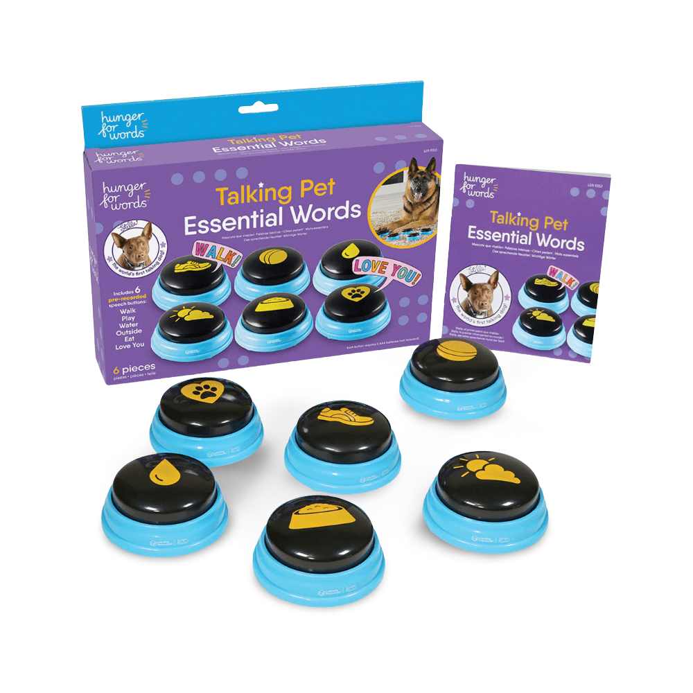 Talking Pet Essential Words Button Set