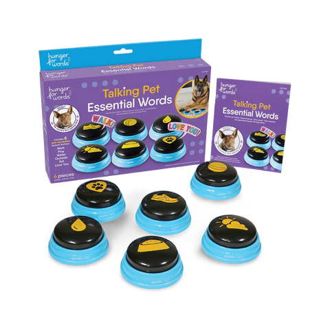 Talking Pet Essential Words Button Set