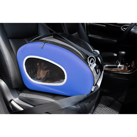 Eva Pet Wheeled Carrier Royal Blue