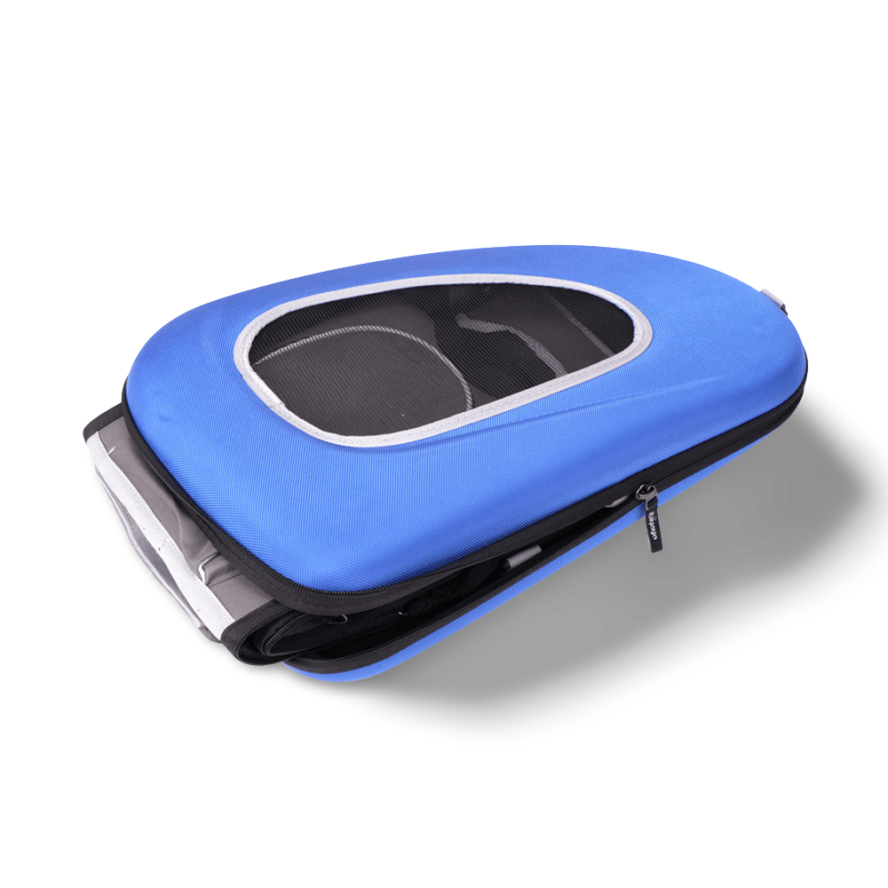 Eva Pet Wheeled Carrier Royal Blue