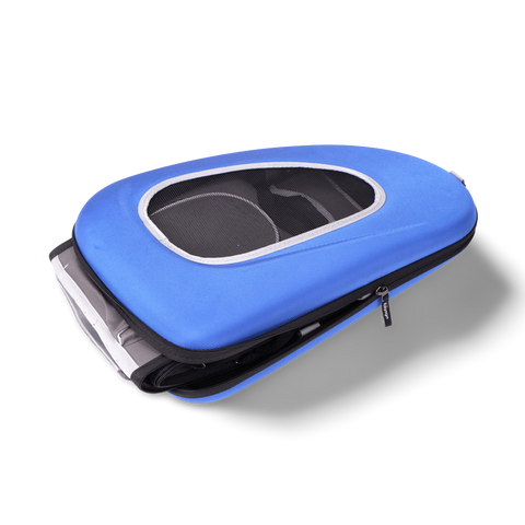 Eva Pet Wheeled Carrier Royal Blue