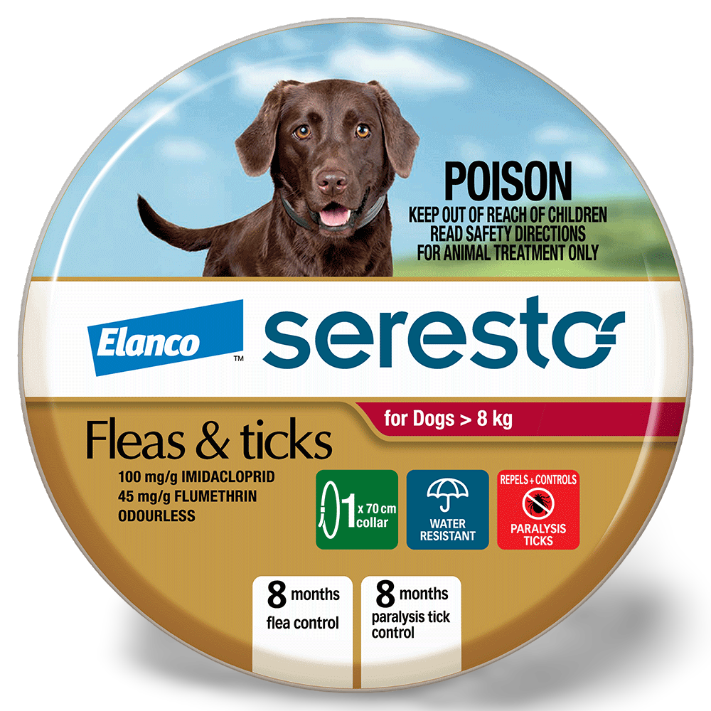 Flea & Tick Collar for Medium to Large Dogs