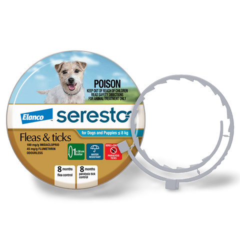 Flea & Tick Collar for Puppies and Small Dogs