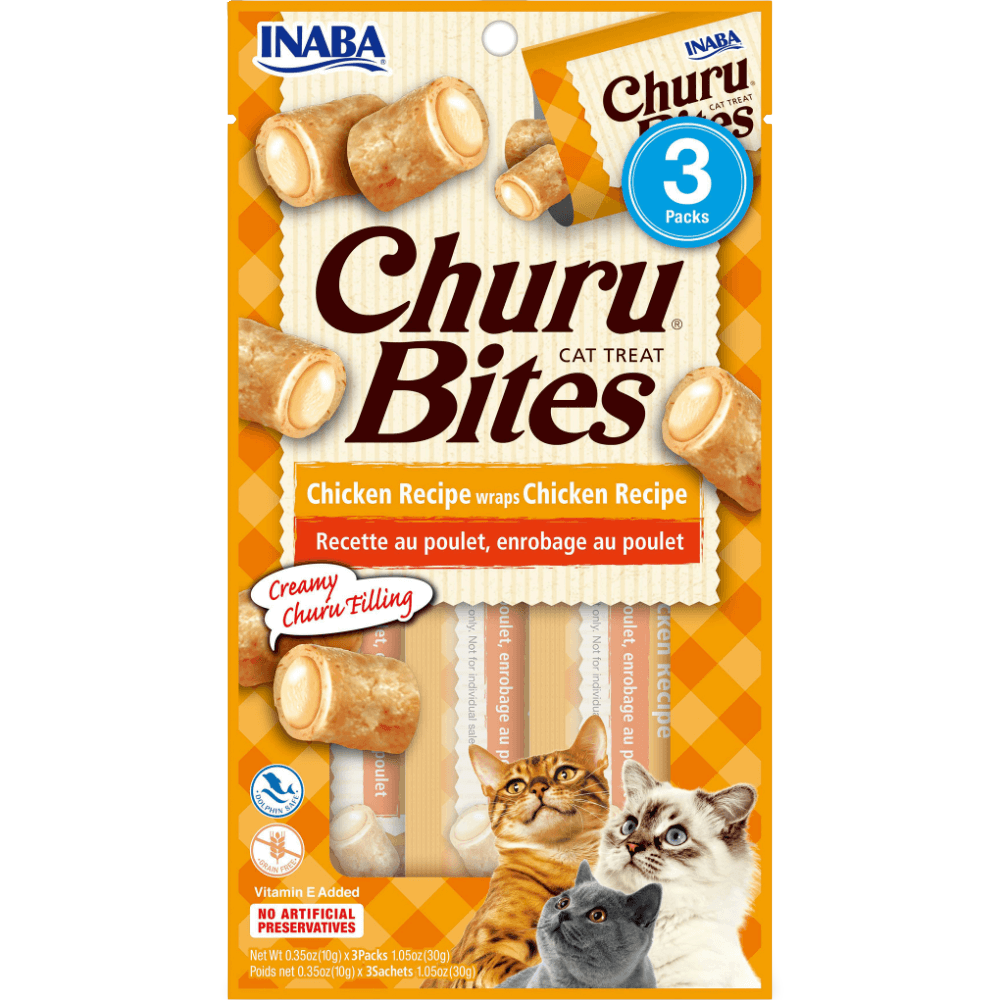 Churu Farm Churu Bites Chicken Wraps Chicken Recipe Cat Treat – petsome