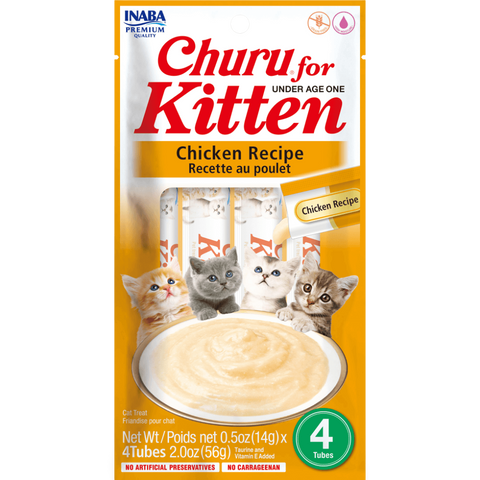 Churu Chicken Recipe Kitten Cat Treats