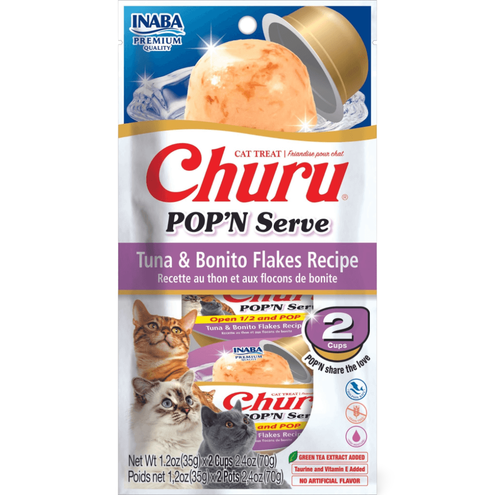 Churu Pop N Serve Tuna And Bonito Flakes Recipe Cat Treats