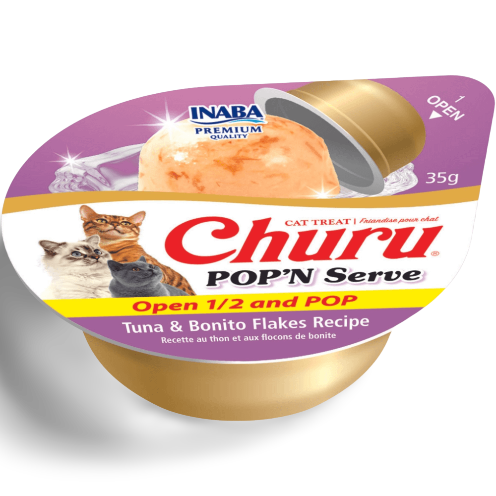 Churu Pop N Serve Tuna And Bonito Flakes Recipe Cat Treats