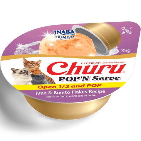 Churu Pop N Serve Tuna And Bonito Flakes Recipe Cat Treats