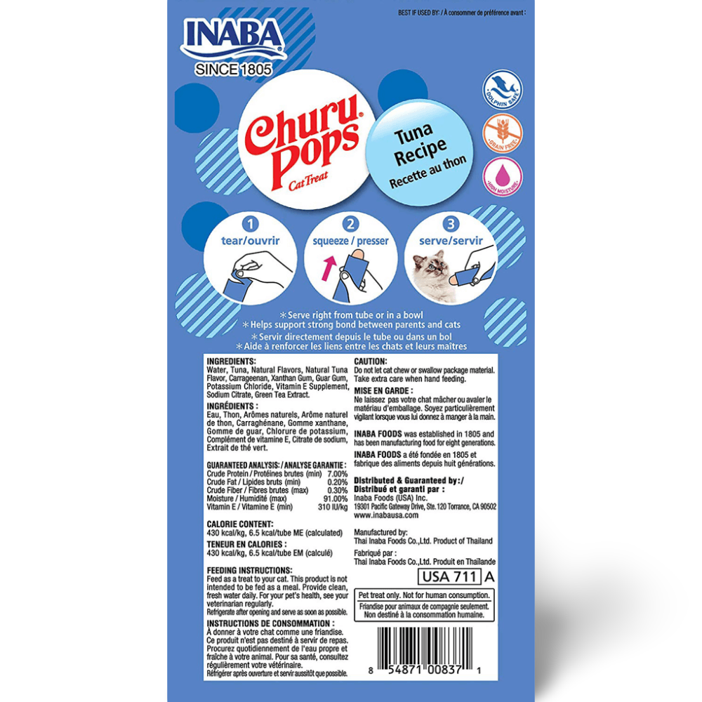 Churu Pops Tuna Cat Treat