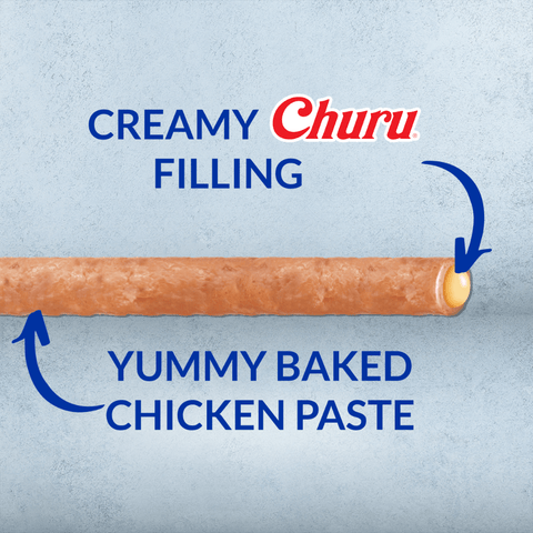 Churu Roll Chicken Wraps With Cheese Recipe Dog Treat