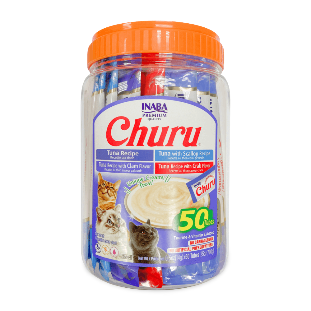 Churu Tuna And Seafood Variety Tub Cat Treats