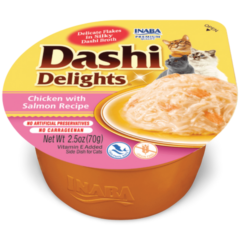 Dashi Delights Chicken With Salmon Recipe Cat Treats