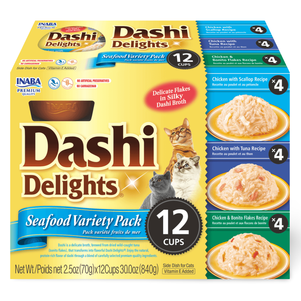 Dashi Delights Seafood Variety Pack Cat Treats