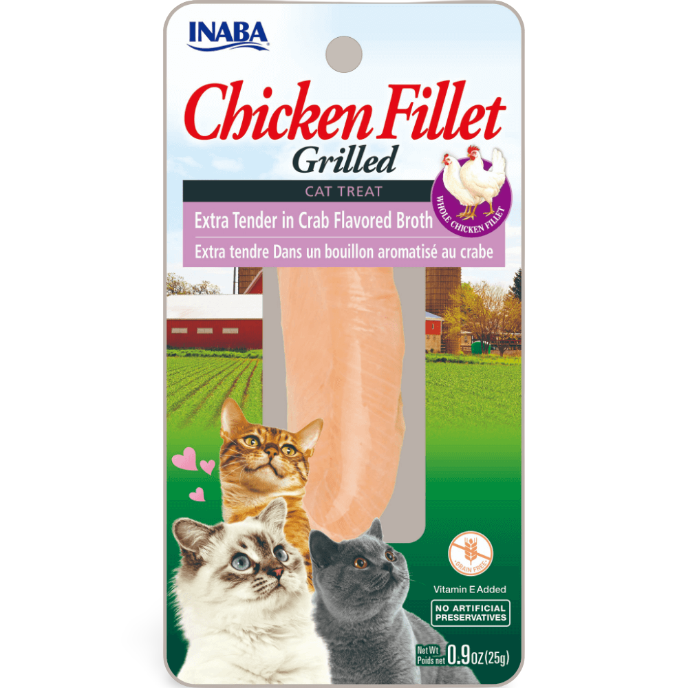 Grilled Chicken Fillet Extra Tender In Crab Broth Cat Treat