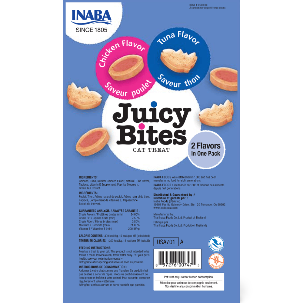 Juicy Bites Tuna And Chicken Cat Treat