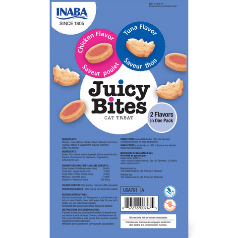 Juicy Bites Tuna And Chicken Cat Treat