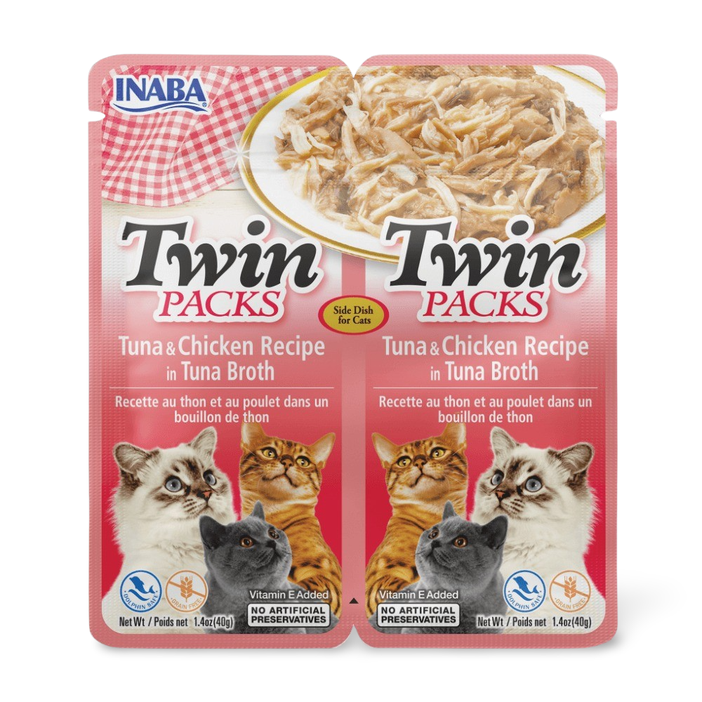 Twin Packs Tuna With Chicken In Tuna Broth Cat Treat