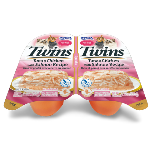 Twins Tuna And Chicken With Salmon Recipe Cat Treat