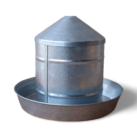 Galvanised Chicken Drinker