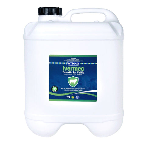 Vetsense Ivermec Pour-On for Cattle  ***Pickup Only***