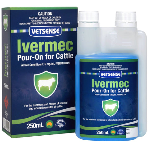 Vetsense Ivermec Pour-On for Cattle  ***Pickup Only***
