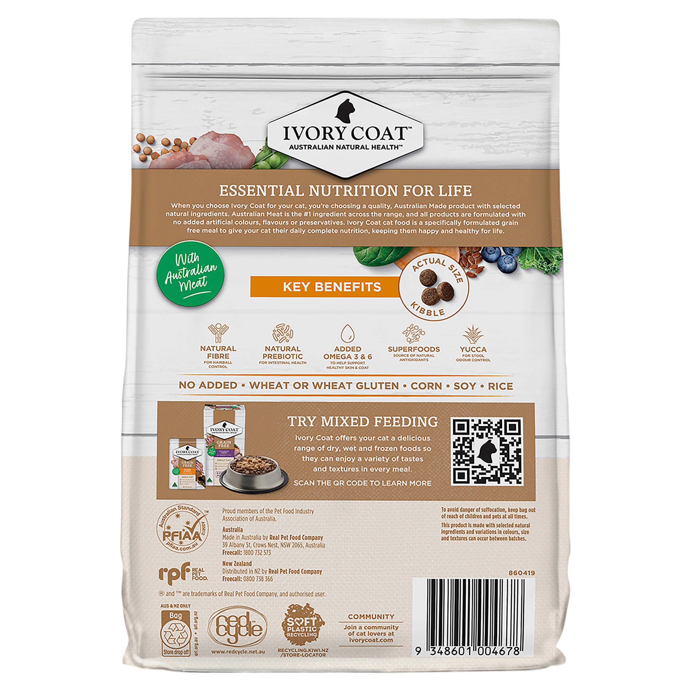 Grain Free Dry Cat Food Adult Chicken