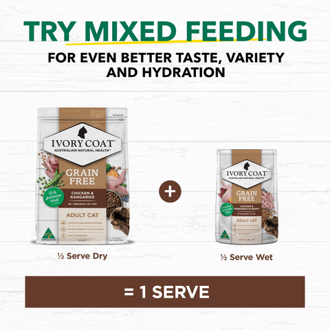 Grain Free Dry Cat Food Chicken And Kangaroo