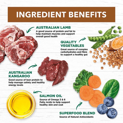 Lamb & Kangaroo Grain Free Adult Dry Dog Food