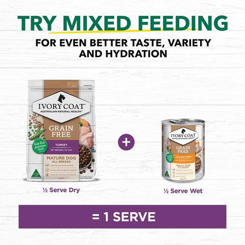 Turkey Grain Free Mature Dry Dog Food