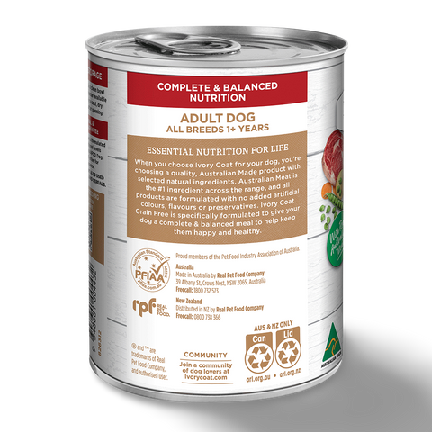 Beef Stew Grain Free Adult Wet Dog Food