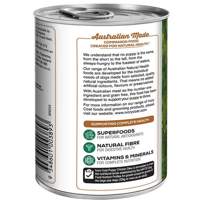 Chicken Grain Free Puppy Wet Dog Food