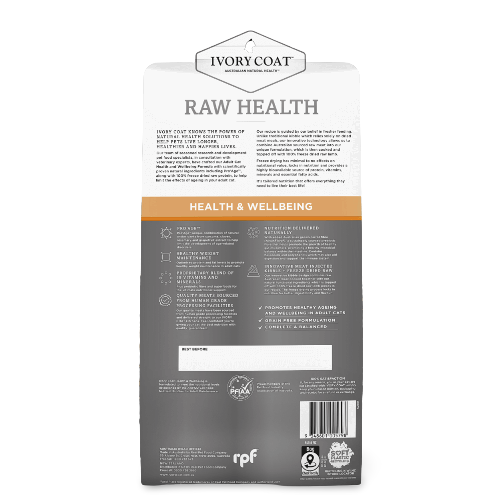 Raw Health Adult Health And Vitality Dry Cat Food