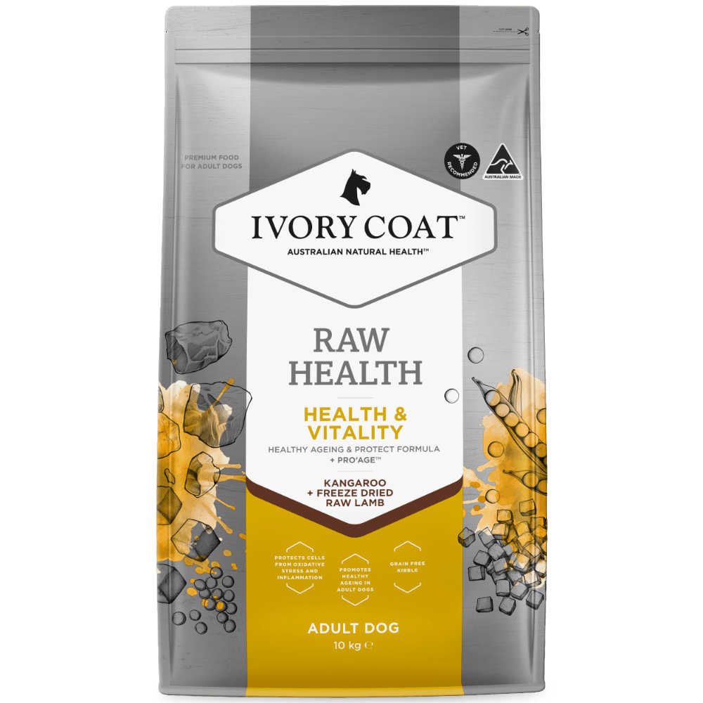 Raw Health & Vitality Kangaroo & Freeze Dried Lamb Adult Dry Dog Food