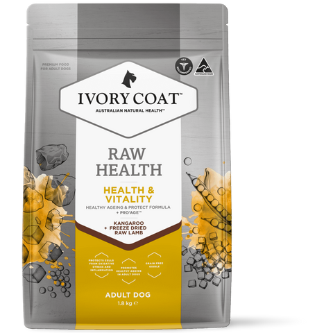 Raw Health & Vitality Kangaroo & Freeze Dried Lamb Adult Dry Dog Food