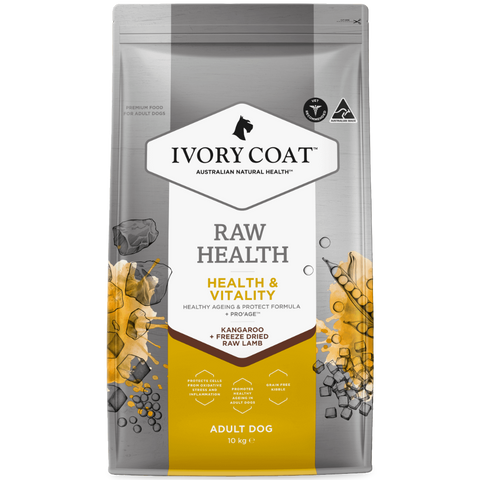 Raw Health & Vitality Kangaroo & Freeze Dried Lamb Adult Dry Dog Food