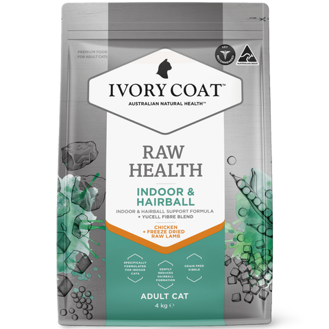 Raw Health Adult Indoor And Hairball Dry Cat Food