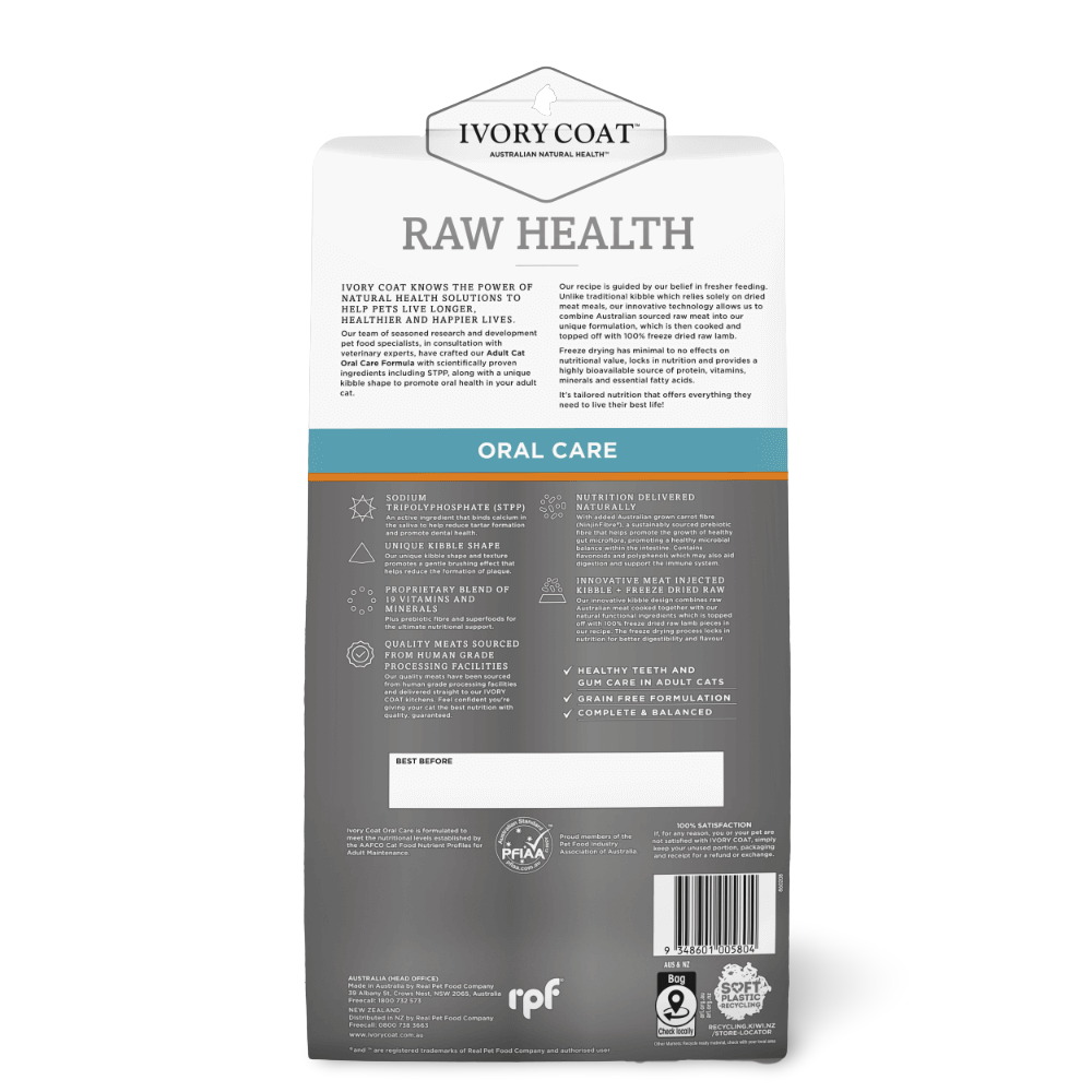 Raw Health Adult Oral Care Dry Cat Food