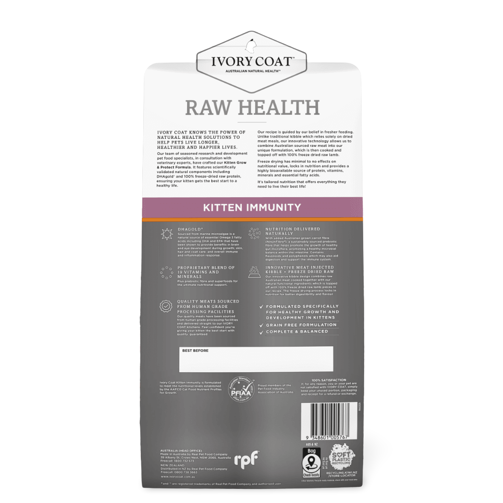 Raw Health Kitten Immunity Dry Food