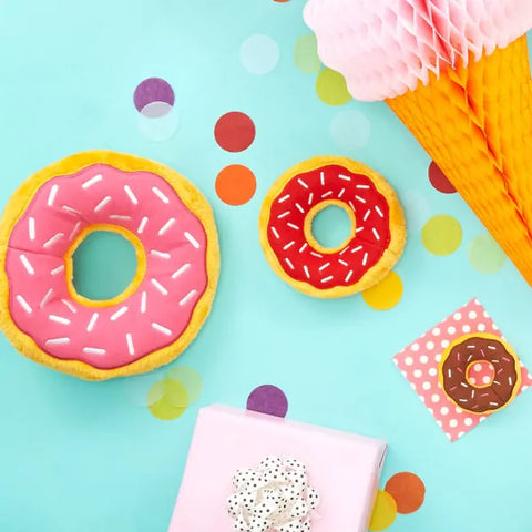 Zippy Paws Dog Toys Plush Donutz Jumbo