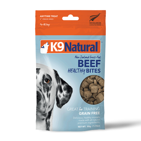 Beef Healthy Bites Grain Free Freeze Dried Dog Treats