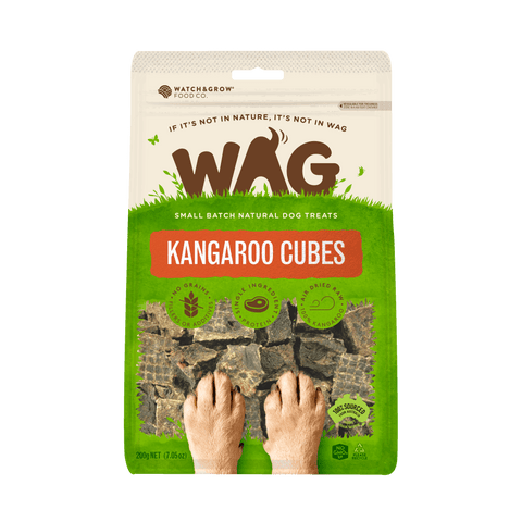 WAG Kangaroo Cubes - 200g