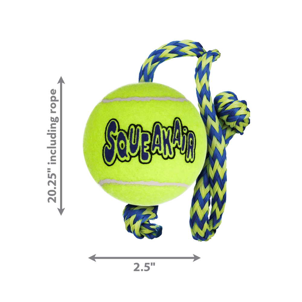 Airdog Squeaker Ball With Rope
