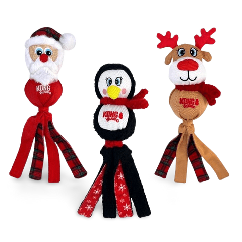 Christmas Wubba Dog Toy Assorted Characters