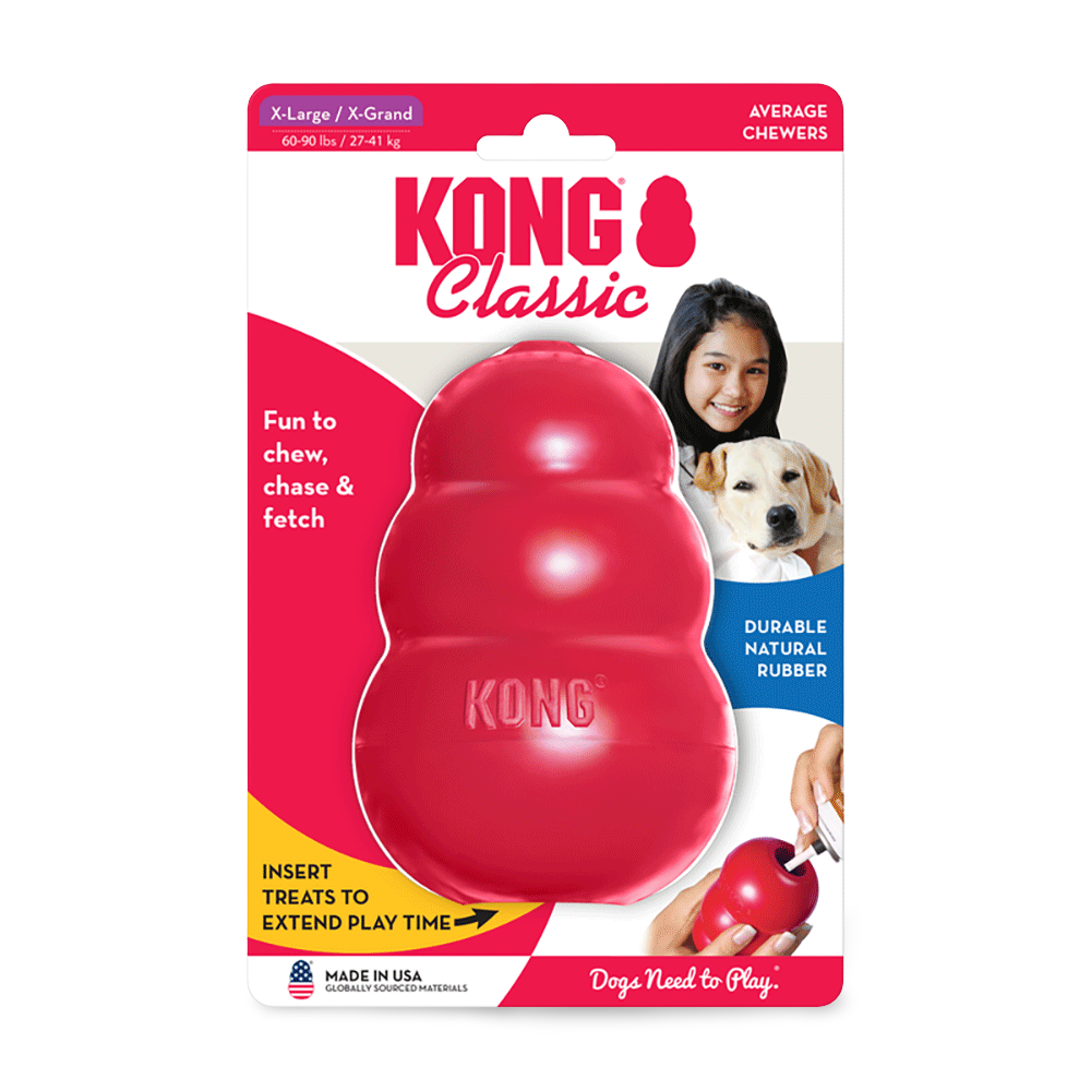 Classic Dog Toy Red