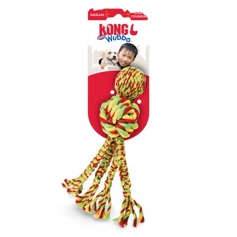 Wubba Weaves With Rope Dog Toy
