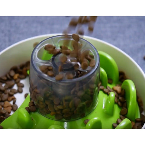 Pet DreamHouse SPIN UFO Maze Interactive Dog Bowl and Slow Feeder