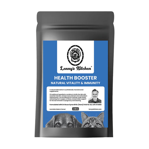 Lenny's Kitchen Health Booster Natural Vitality & Immunity for Dogs & Cats