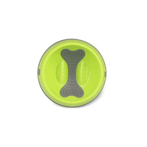 Oh Bowl Oral Health Bowl for Dogs Green