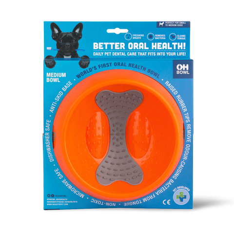 Oh Pet Bowl Orange