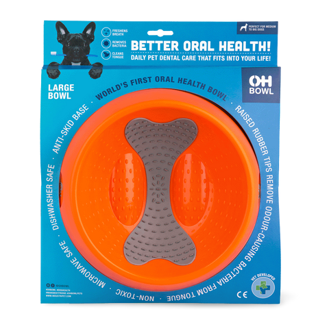 Oh Pet Bowl Orange